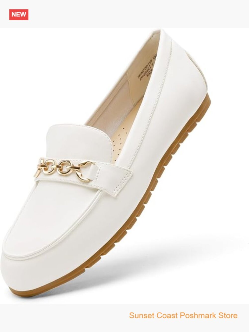 Casual Comfortable Slip On Flat Lightweight Leisure Work Loafer Walking Shoe
